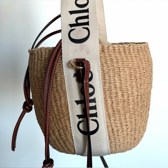 Chloe Woody Small Mifuko Basket Bag - Picture 4 of 10